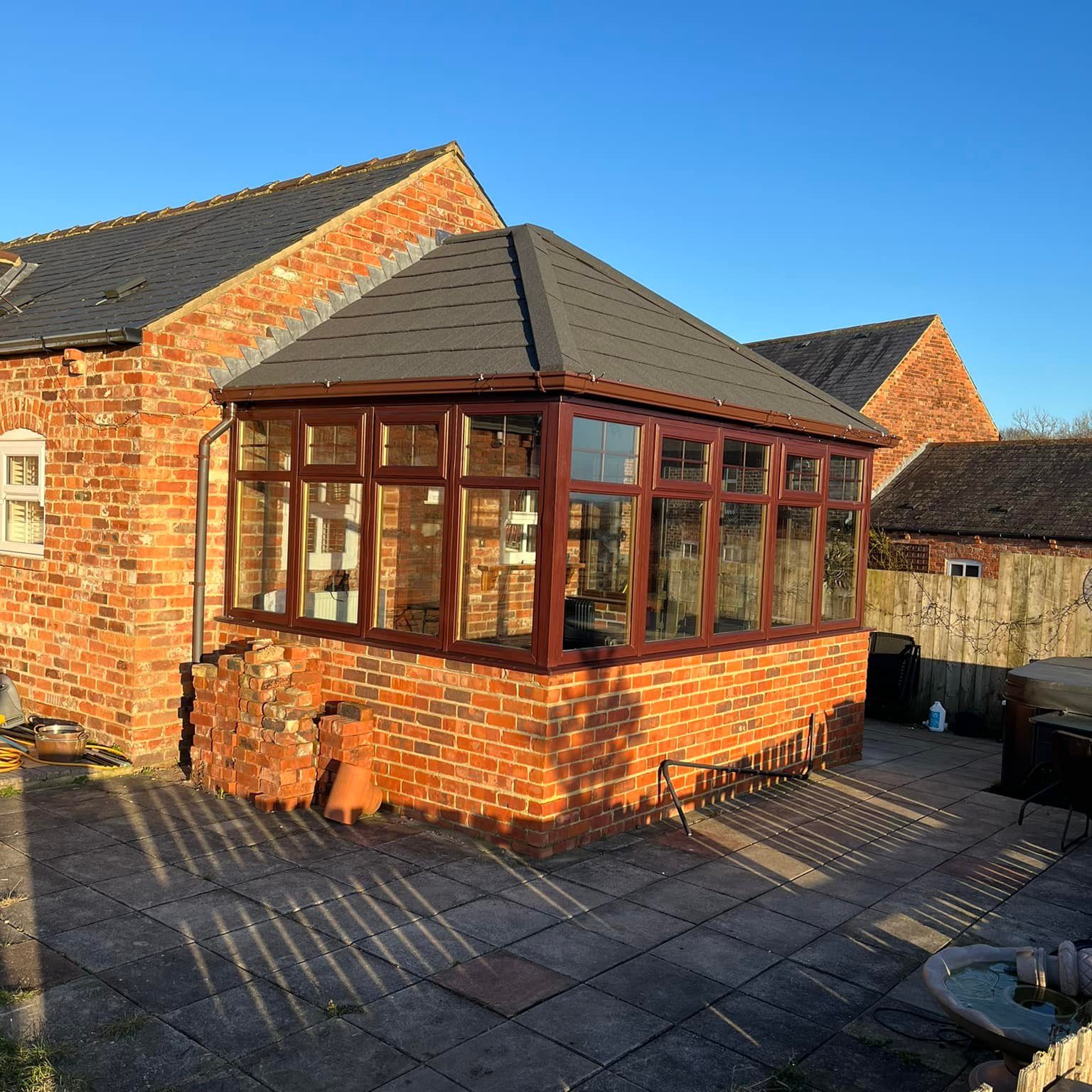 Conservatory conversion using Guardian Warm Roof